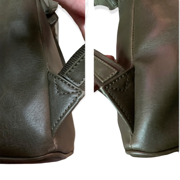 Matt & Nat Backpack Green Vegan Leather Backpack - Picture 10 of 16